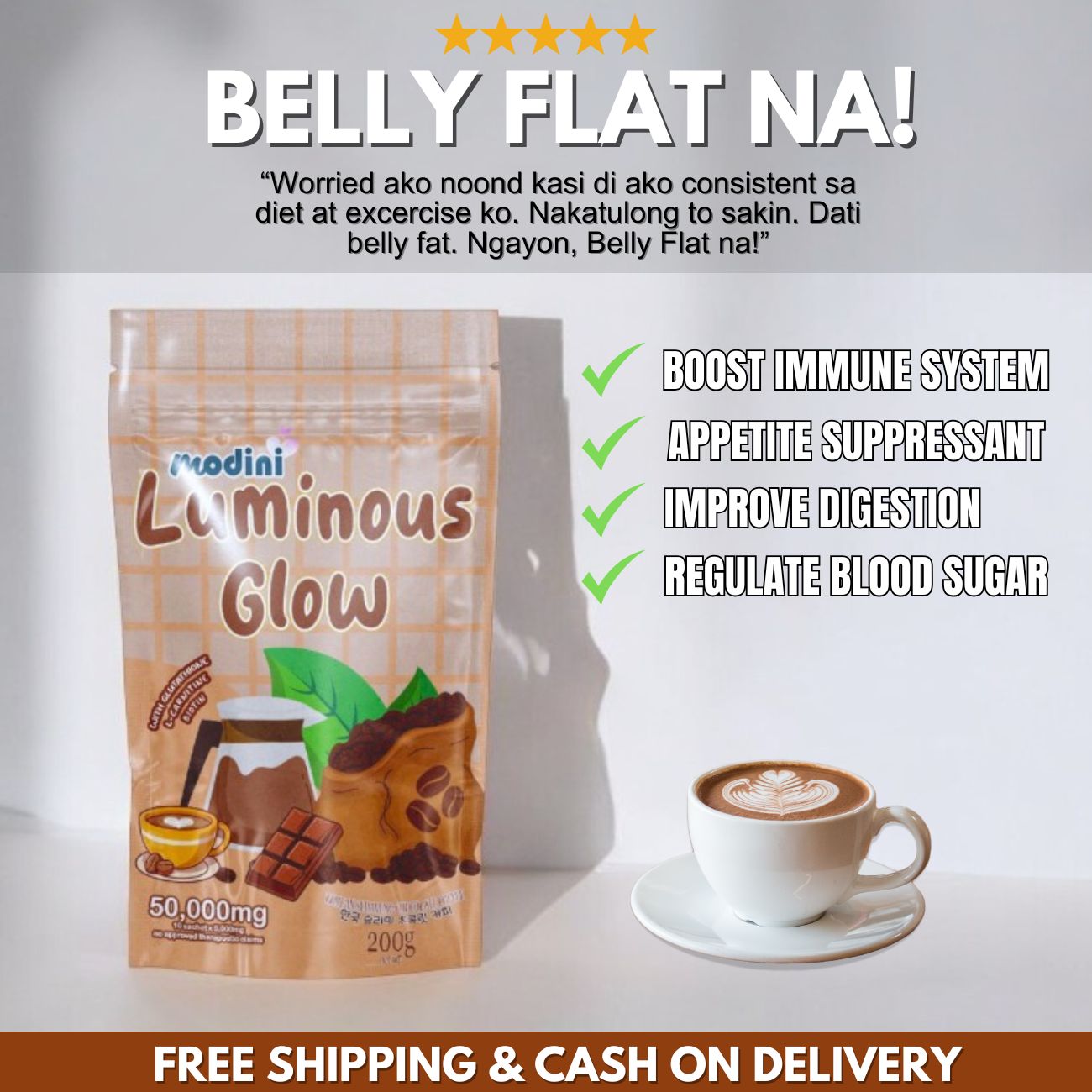 Modini Luminous Glow Slimming Coffee